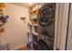 Laundry room with washer, dryer and extra storage at 1348 Rock Dove Ct # C204, Punta Gorda, FL 33950