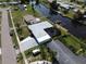 Aerial view of property and neighborhood at 136 Godfrey Ne Ave, Port Charlotte, FL 33952