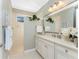 Spa-like bathroom with walk-in shower and modern fixtures at 1454 Surfbird Ct, Punta Gorda, FL 33950