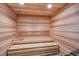 Relax in this well-maintained cedar wood sauna at 15100 River Birch Ct, Punta Gorda, FL 33955