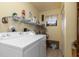 Bright laundry room with modern appliances and ample storage, with a laundry folding station at 2149 Rio De Janeiro Ave, Punta Gorda, FL 33983