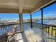 Enjoy the scenic water views from this large balcony at 2601 W Marion Ave # 45C, Punta Gorda, FL 33950