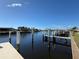 Private boat dock with access to the waterway at 2601 W Marion Ave # 45C, Punta Gorda, FL 33950