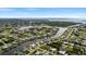 Aerial view of waterfront homes and community at 312 E Tarpon Nw Blvd, Port Charlotte, FL 33952