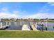 Private boat dock with access to the water at 3640 Bal Harbor Blvd # 313, Punta Gorda, FL 33950