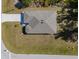 Single-story house viewed from above, showcasing roofline and landscaping at 509 Sunset N Rd, Rotonda West, FL 33947