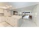 Modern kitchen with white cabinets and granite countertops at 601 Shreve St # 46A, Punta Gorda, FL 33950