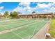 Outdoor shuffleboard courts in Foxwood, providing recreational opportunities for residents at 604 Foxwood Blvd, Englewood, FL 34223