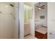 Bathroom with shower and vanity, near bedroom at 920 Via Tripoli, Punta Gorda, FL 33950