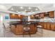 Gourmet kitchen featuring an island and ample storage at 920 Via Tripoli, Punta Gorda, FL 33950