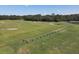 Aerial view of driving range at 1207 Highland Greens Dr, Venice, FL 34285