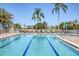 Inviting community pool perfect for swimming laps or relaxing at 1207 Highland Greens Dr, Venice, FL 34285