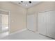 Spacious bedroom with double door closets at 158 Chickering St, Port Charlotte, FL 33954