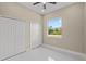 Bedroom with double closets and window at 158 Chickering St, Port Charlotte, FL 33954