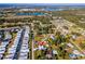 Aerial view showing home's location in neighborhood at 159 Date St, Punta Gorda, FL 33980