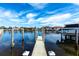 Private dock with access to the water at 180 Hibiscus Dr # 112, Punta Gorda, FL 33950