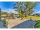 Backyard patio view of the waterfront at 18390 Burkholder Cir, Port Charlotte, FL 33948