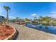 Waterfront view of the dock, canal and boats at 18390 Burkholder Cir, Port Charlotte, FL 33948