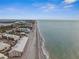 Beachfront community aerial view at 2726 N Beach Rd, Englewood, FL 34223