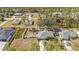 Aerial view showcasing home's location and landscape at 3189 Tally Ho Rd, North Port, FL 34291