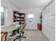 Home office with built-in desk and storage at 407 Dunn Ne Dr, Port Charlotte, FL 33952