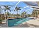 Relaxing screened pool with canal views at 407 Dunn Ne Dr, Port Charlotte, FL 33952