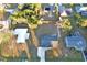 Aerial view of residential neighborhood, showcasing homes and landscape at 4200 Kilpatrick St, Port Charlotte, FL 33948