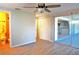 Bright bedroom with access to the bathroom and sunroom at 4200 Kilpatrick St, Port Charlotte, FL 33948