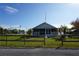 Front view of charming single story home at 422 Omen St, Punta Gorda, FL 33982