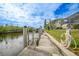 Private dock with access to the waterway at 5028 San Massimo Dr, Punta Gorda, FL 33950