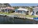 Waterfront home with private pool, dock and lush landscaping at 525 Port Bendres Dr, Punta Gorda, FL 33950