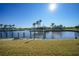 Scenic waterfront view with private dock at 525 Port Bendres Dr, Punta Gorda, FL 33950