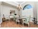 Bright dining room with chandelier and hardwood floors at 1014 Francesca Ct, Punta Gorda, FL 33950