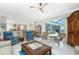 Spacious Gathering room with ample seating and pool access at 1014 Francesca Ct, Punta Gorda, FL 33950