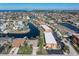 Aerial view of community and waterfront property at 1345 Mediterranean Dr # A204, Punta Gorda, FL 33950
