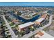 Aerial view of condo showing location and parking at 1345 Mediterranean Dr # A204, Punta Gorda, FL 33950