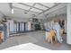 Spacious garage with ample storage and room for a boat motor at 1454 Kiwi Ct, Punta Gorda, FL 33950