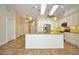 Modern kitchen with granite countertops and island at 1890 Deborah Dr # 14, Punta Gorda, FL 33950