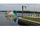 Small marina with sailboats docked at a pier at 18938 Ayrshire Cir, Port Charlotte, FL 33948