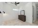 Bedroom with dresser, window, and luxury flooring at 2154 Azure Rd, North Port, FL 34286