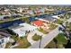 Waterfront homes featuring private docks and lush landscaping along a scenic canal at 2240 Via Esplanade, Punta Gorda, FL 33950