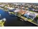 Waterfront property boasts private docks and stunning canal access, perfect for boaters at 2240 Via Esplanade, Punta Gorda, FL 33950