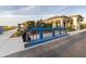 Convenient golf club storage available outside the clubhouse at 25228 Longmeadow Dr, Punta Gorda, FL 33955