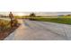 Scenic golf course view with palm trees and sunset at 25228 Longmeadow Dr, Punta Gorda, FL 33955