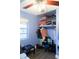 Bedroom with closet, window and small table at 2544 Elkcam Blvd, Port Charlotte, FL 33952