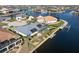 Property features a canal-front lot with a private pool and dock at 2807 Sancho Panza Ct, Punta Gorda, FL 33950