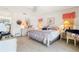 Spacious main bedroom with king-size bed and neutral decor at 2807 Sancho Panza Ct, Punta Gorda, FL 33950