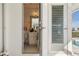 Convenient half-bathroom located near the pool and patio at 2807 Sancho Panza Ct, Punta Gorda, FL 33950