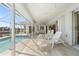 Spacious patio with comfortable seating and a view of the refreshing pool at 2807 Sancho Panza Ct, Punta Gorda, FL 33950