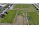 Aerial view of multiple soccer and football fields at 325 San Benito Ave, North Port, FL 34287